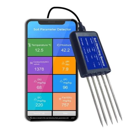 PH Meter NPK, N, P, K, EC, Fertility, Moisture – Sensor Tanah Digital